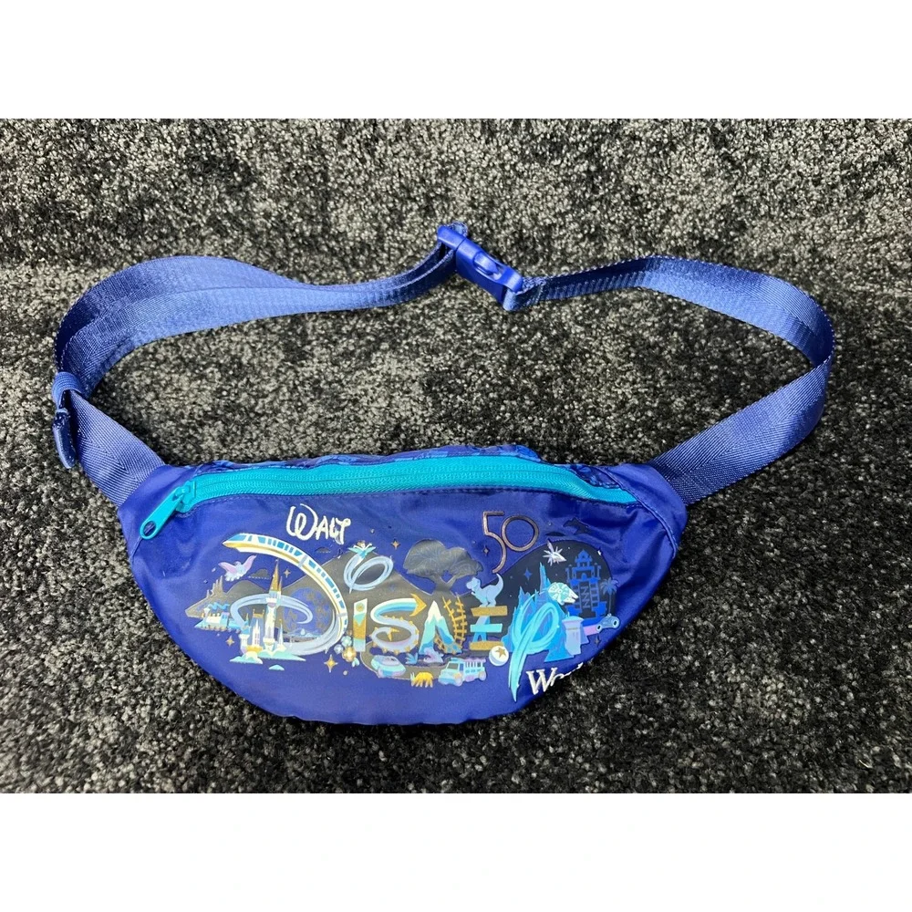 Disney Walt‎ Disney World 50th Anniversary Belt Bag Fanny Pack